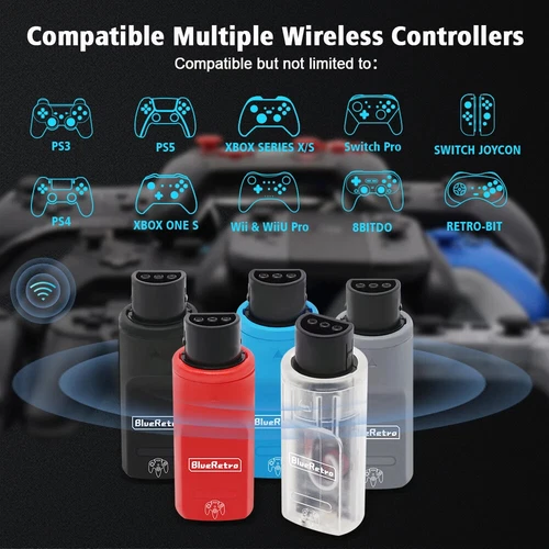 For BlueRetro Nintendo 64 Controller Receiver,N64 Bluetooth Controller Adapter - Picture 7 of 16