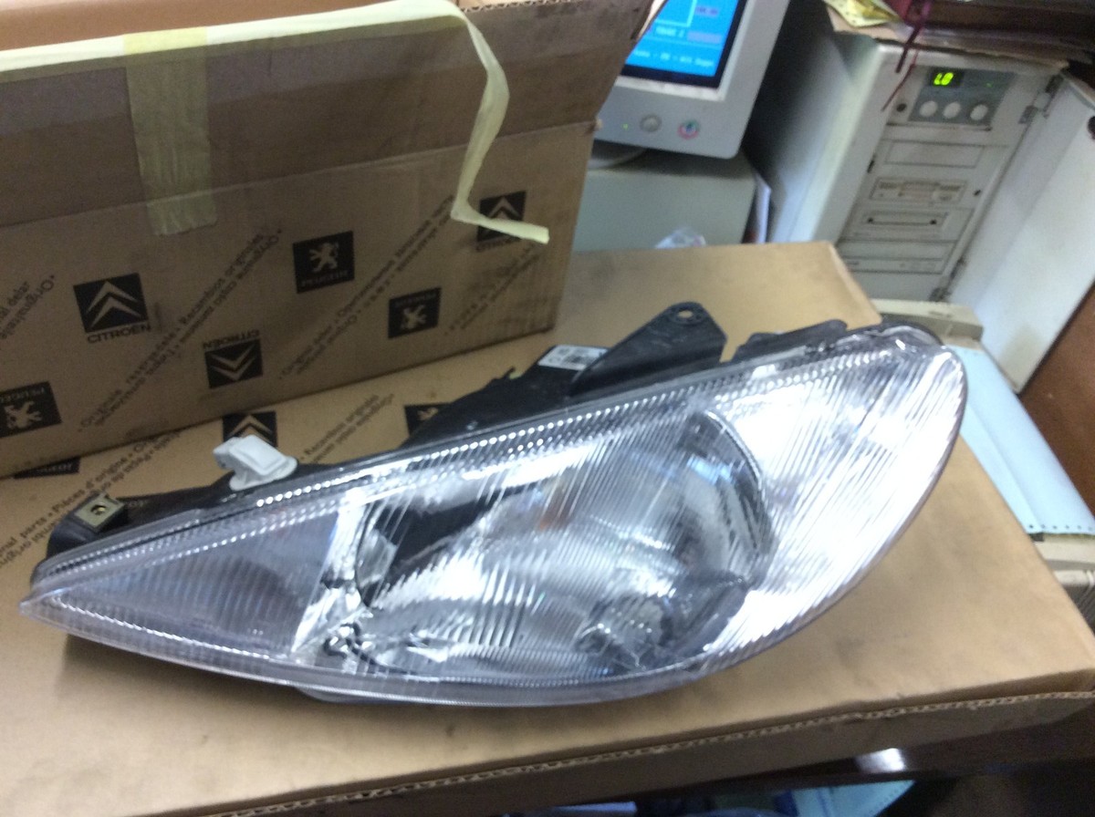 peugeot 206 genuine left hand drive headlamp 6204s7 valeo | eBay UK