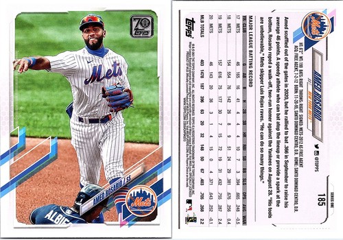 Béisbol Topps Serie 1 2021, conjunto base 1-199, RC, compra 2 y obtén 2 gratis, envío gratuito - Imagen 217 de 232