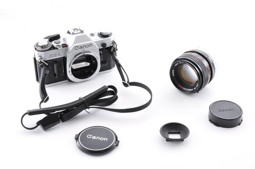 Canon AE-1 Silver / Lens FD 50mm f/1.4 S.C.C. Excellent+3 SLR from Japan x2847 - Picture 22 of 22