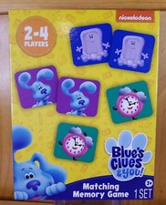Nickelodeon Blue's Clues You Memory Match Game Box Set 2-4 players