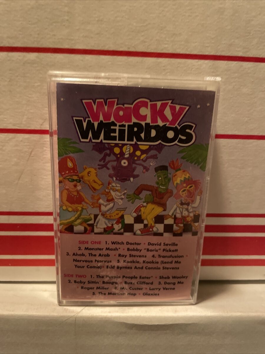 WACKY WEIRDOS Cassette Witch Doctor, Monster Mash & The Purple People Eater  1992 22775303742