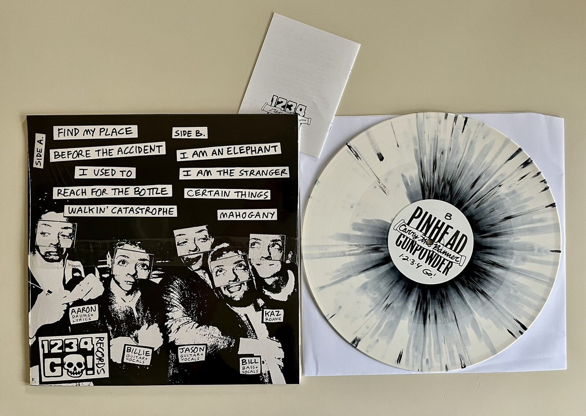 Pinhead gunpowder/carry the banner 10インチ Pinhead Gunpowder Carry The Banner Discography Club Exclusive