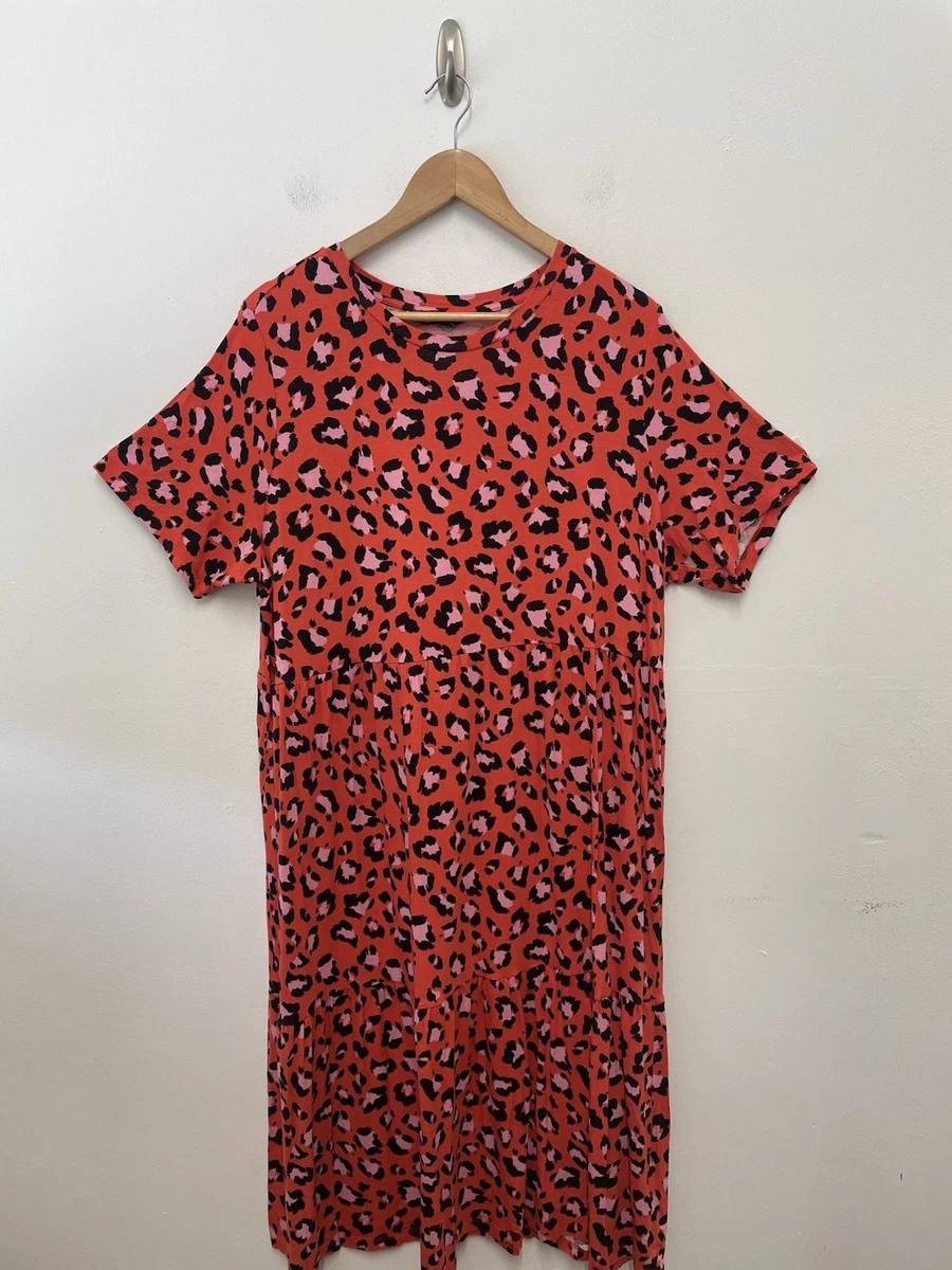 marks and spencer red animal print dress Fashion Marks And Spencer Leopard Dress Marks And Spencer Leopard Print  Midi Dress Marks And Spencer