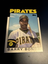 1986 TOPPS TRADED #11T BARRY BONDS ROOKIE CARD - NM/MINT. rookie card picture