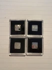 (4) One Gram .999 Fine Silver 2022 AG 47 Bars In Plastic Capsules.
