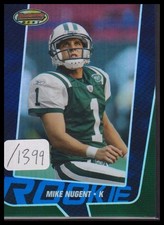 2005 Bowman's Best #68 Mike Nugent Blue #/1399