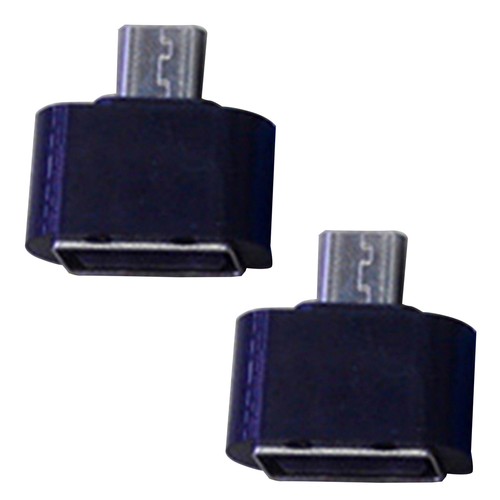 2Pcs Micro USB Male to USB 2.0 Adapter OTG Converter for Android Tablet Phone 66 - Photo 14 sur 18
