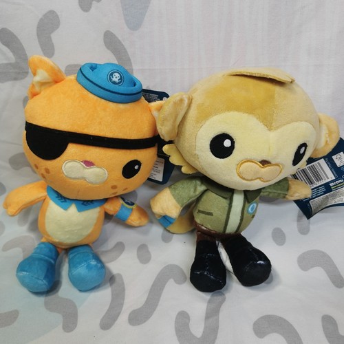Peluche Octonauts Above & Beyond Crew Kwazii & Paani 9"  - Photo 1/4