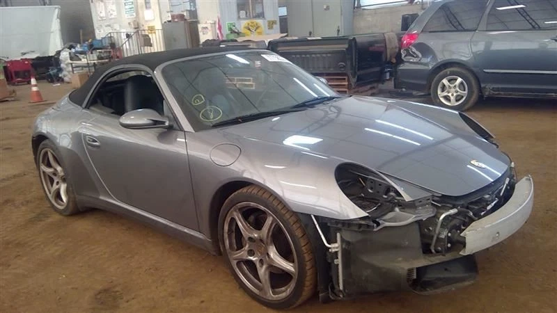 Passenger Radiator 997 Model 92-1/2" Wb Ends Fits 05-12 PORSCHE 911 5760183 - Image 3 of 4