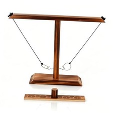Ring toss Game Base Hook and Ring Game, Hook and Ring Throwing Game for Large