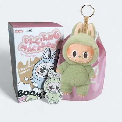ORIGINAL Pop Mart LABUBU the Monsters Exciting Macaron Serie GREEN GRAPE