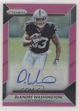 2016 Panini Prizm Rookie Auto Pink Prizm DeAndre Washington #RA-DWS Auto 5lp