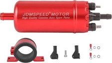 Universal External In Line Fuel Pump High Pressure With Mounting Bracket Clamp 1