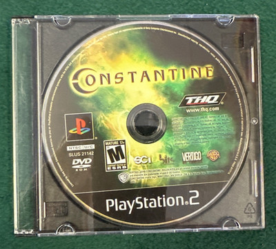 Constantine (Sony PlayStation 2 PS2, 2005) Disc Only Tested 
