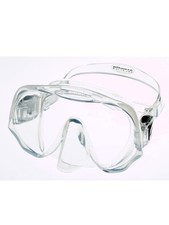 Atomic Aquatics Frameless Mask for Scuba Diving and Snorkeling, Clear Medium
