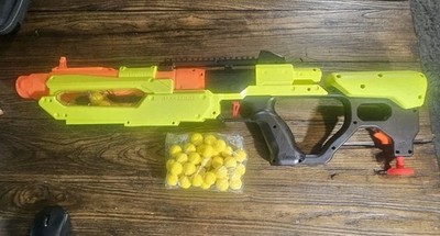 Nerf RIVAL EDGE Jupiter XIX-1000 Rare Blaster WORKS - Rival Ammo Included