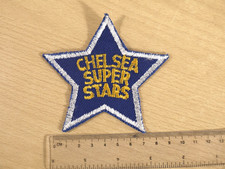 Vintage 1970's Rare Cloth Patch Badge Celsea FC Celsea Super Stars