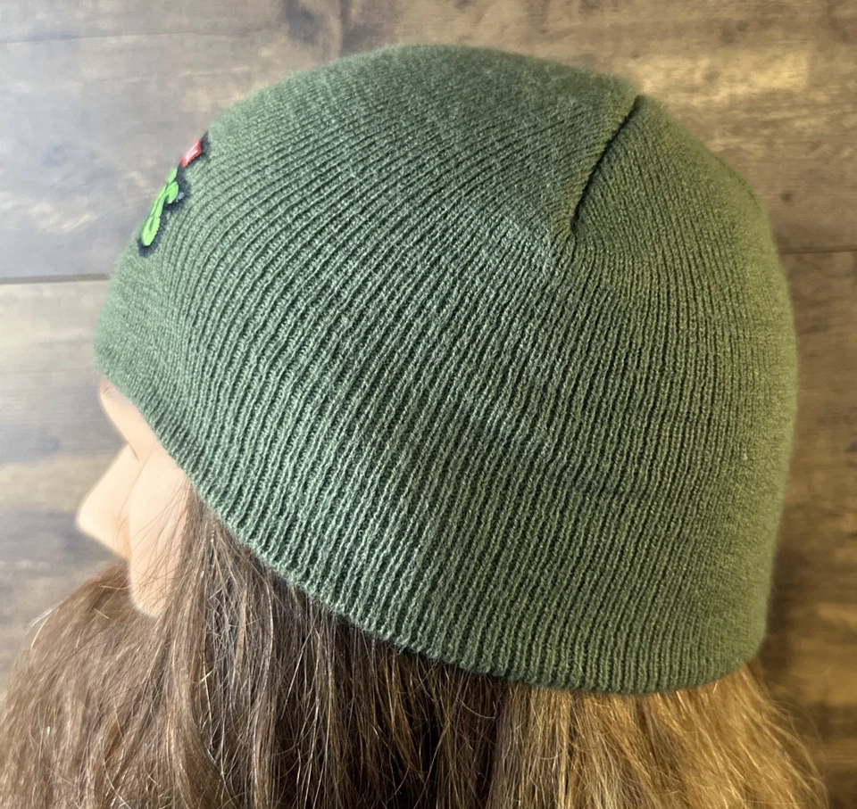 Gorro Teenage Mutant Ninja Turtles Nickelodeon adulto talla única verde cálido gorra Foto 2 de 4