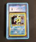 CGC 8 Gyarados Base Set Holo Rare 6/102 Unlimited 1999 ENG Pokemon TCG WOTC