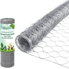 Amagabeli Chicken Wire 36inch x 50ft Poultry Wire Netting Hexagonal Galvanize... 1.23 per foot