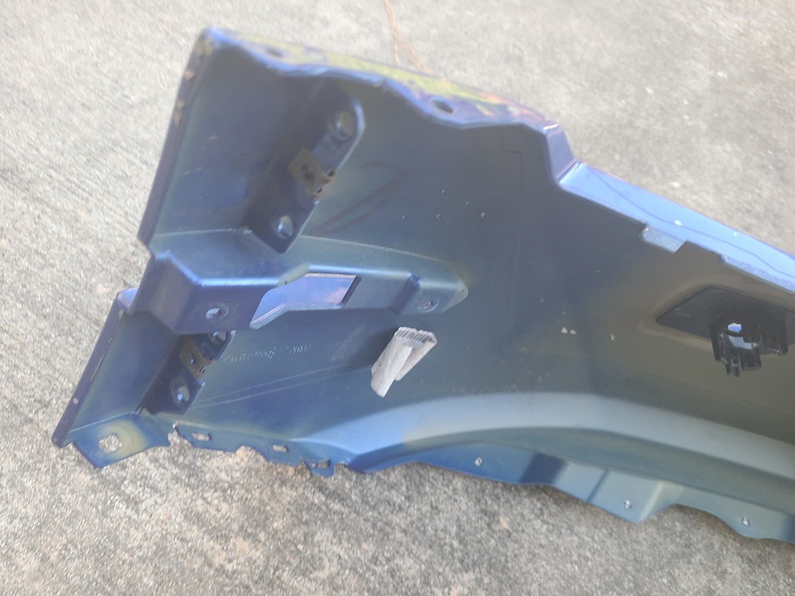 Lamborghini Huracan Rear Bumper Blue P/N 4T0807301AC