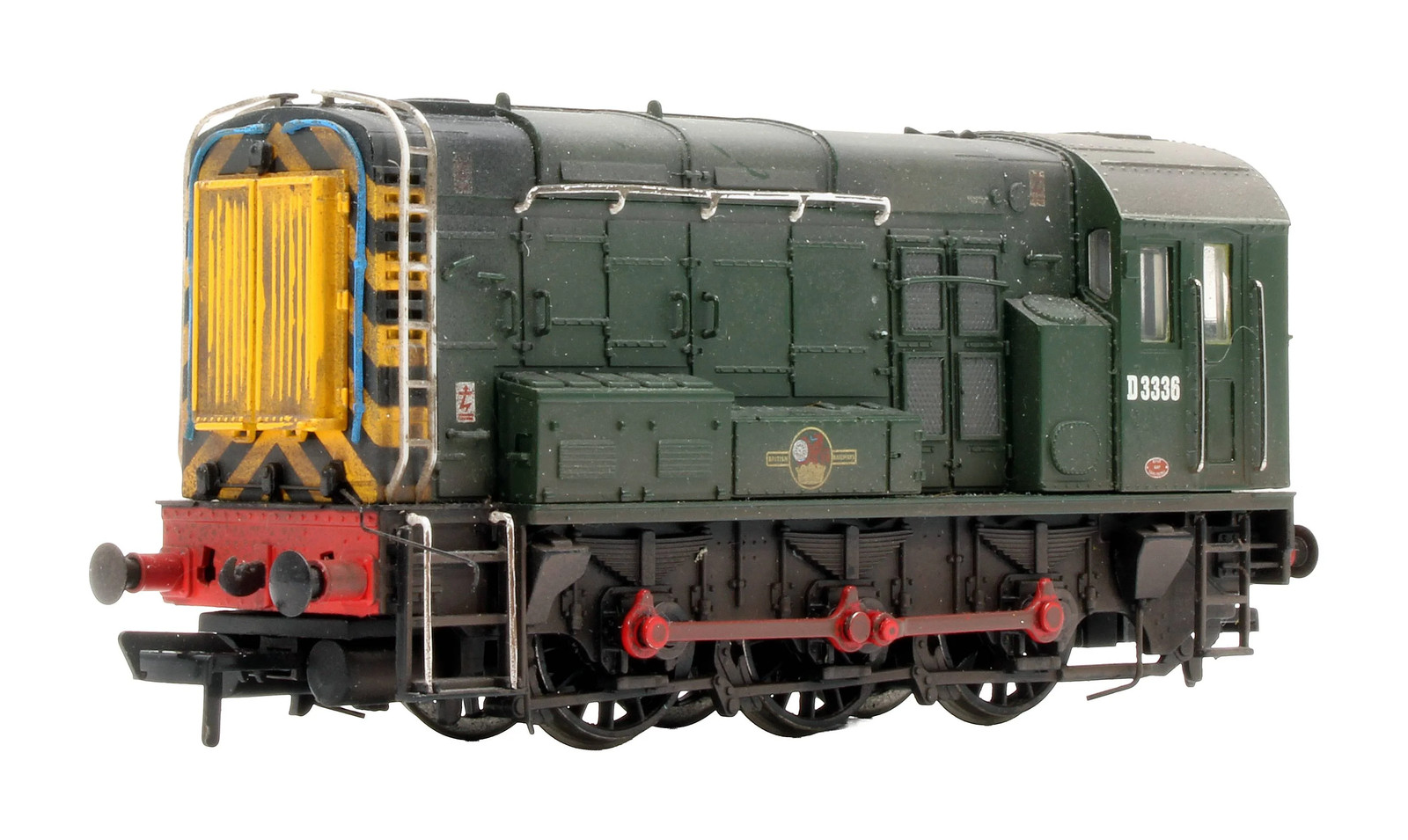 BACHMANN 'OO' 32-112 BR GREEN CLASS 08 D3336 DIESEL SHUNTER LOCO *DCC SOUND*