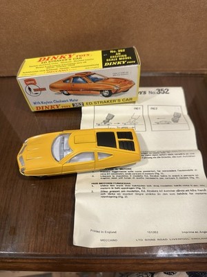 ミニカー DINKY TOYS ED STRAKERS CAR 352: Ed Straker's Car – Dinky Toys: TV Shows, Space and Specials