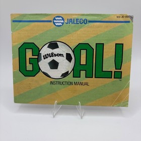 NES GOAL! (1989) w/ Manual - TESTED/WORKING