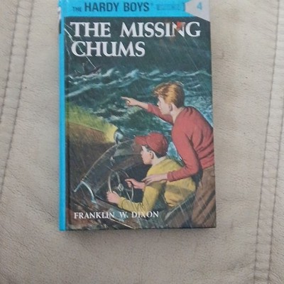 The Hardy Boys The Missing Chums Hardcover Illustrated Grosset & Dunlap Dixon