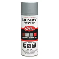 Rust-Oleum 1614830 Spray Paint, Dull Aluminum, Gloss, Solvent, 12 Oz