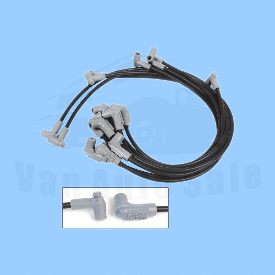 Juego de cables de bujía MSD para Chevrolet C10 Suburban 1975-1982 Foto 2 de 2