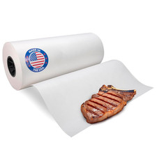 White Butcher Paper 24" X 12000" 1000 Feet - Usa-Made Natural Butcher Paper Ro
