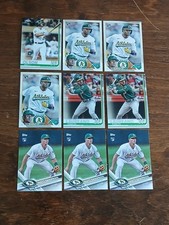 Matt Olson Topps Chrome Chapman RC Ruiz Laureano Rookie Athletics MLB LOT of 63