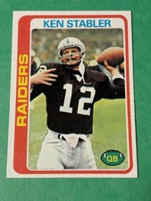 1978 Topps Ken Stabler RC #365 NM Condition SKU#37777