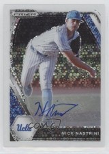 2021 Panini Prizm Draft Picks White Donut Circle 21/50 Nick Nastrini Auto ix8