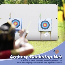 Kaifulaer 5x5 Archery Backyard Arrow Blocking Cloth (white)