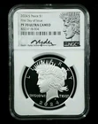 2024 S Peace $1 Silver Dollar NGC PF 70 ULTRA CAMEO First Day Of Issue #7375