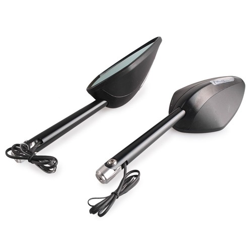 Motorcycle Side Rearview Mirror w/ Signal Fits BMW F800GS F750GS R1200GS ADV - Picture 5 of 8