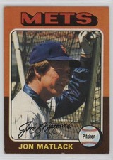 1975 Topps Jon Matlack #290 0z0n