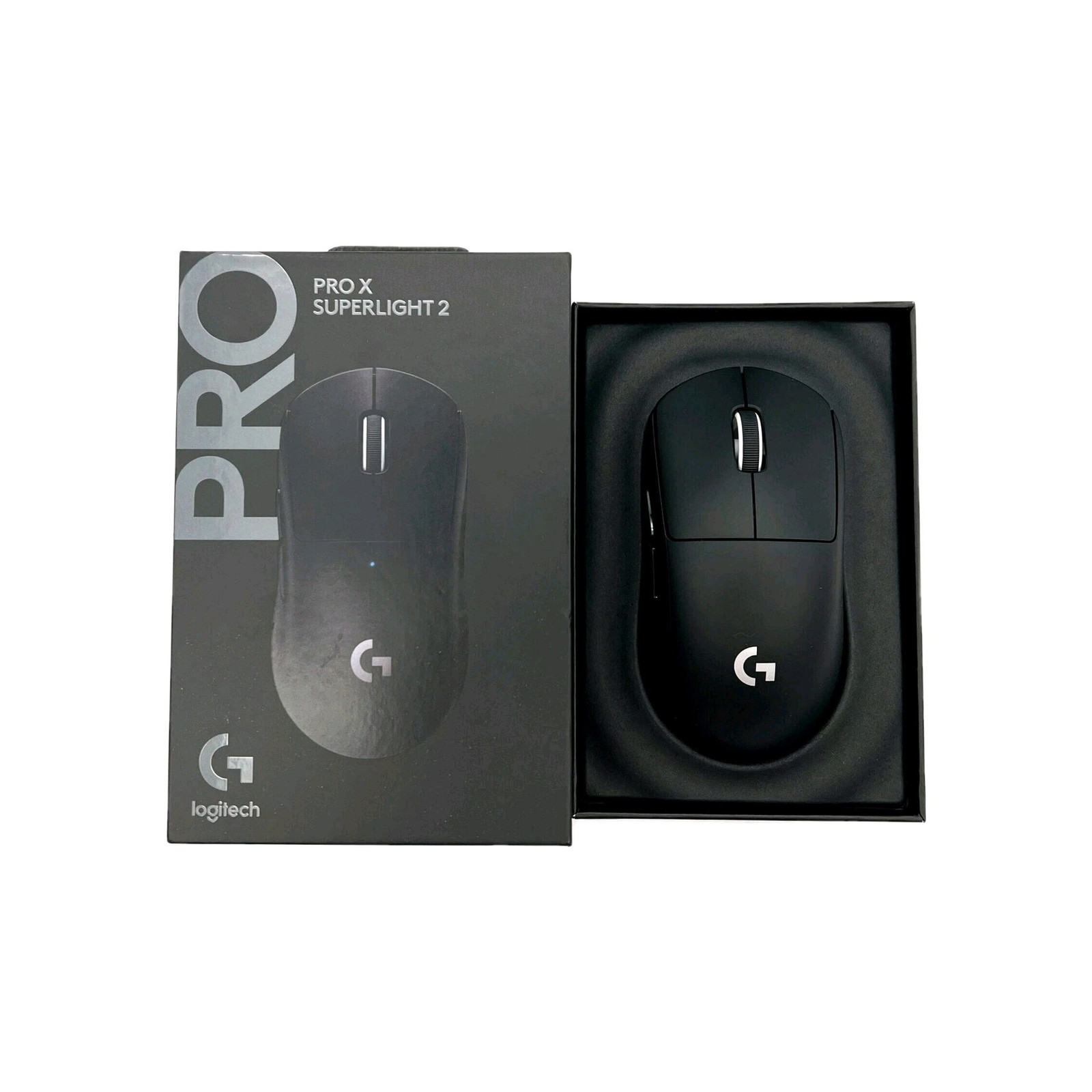 NEW🖱️LOGITECH PRO X SUPERLIGHT 2LIGHTSPEED WIRELESS GAMING MOUSE•BLK•910006628