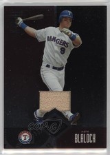 2004 Leaf Limited Timber Bats 19/25 Hank Blalock #40 9cf