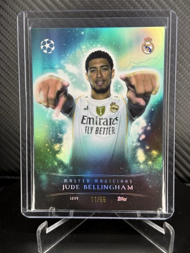 Jude Bellingham 2025-26 TTF Real Madrid Master Magicians /99 #1239 SP