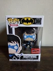 Funko Pop! DC Heroes Batman #364 Nightwing NYCC 2020 Exclusive Con Sticker