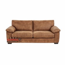 New Amalfi Dino 3+2 Seater Sofa Set – Tan Brown Suede Leather