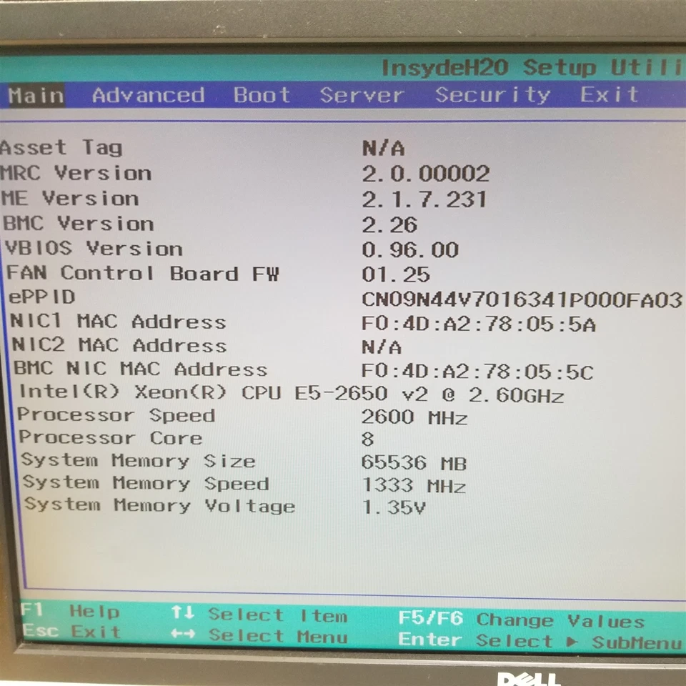 Dell PowerEdge C6220 II 12-LFF 220V Server 4*Node 8*Xeon E5-2650v2 2.6GHz 256GB - Image 3 of 4