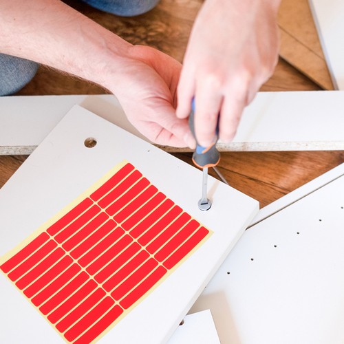 5 Hojas Instalar y Fijar Cinta Adhesiva Doble Cara para Arte en Uñas Gruesa - Imagen 2 de 12