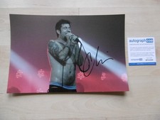 Chino Moreno "Deftones" signed 8x12 inch photo autograph ACOA