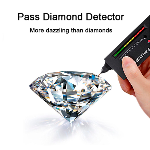 3mm D Color Round Moissanite Bangle Bracelet 925 Sterling Silver Pass Tester GRA - Picture 13 of 14