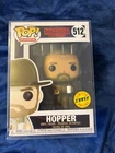 Funko Pop! Vinyl: Stranger Things - Jim Hopper CHASE #512 NEW IN PROTECTOR